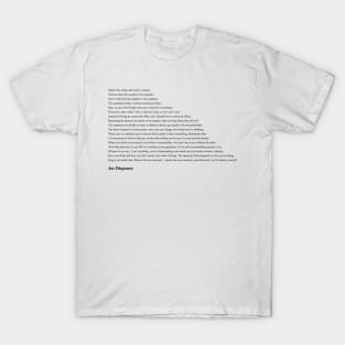 Joe Dispenza Quotes T-Shirt